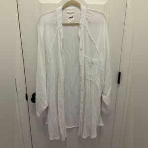 Aerie pool to party cover up shirt size xxl